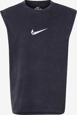 Nike Sportswear Toiminnallinen paita värissä musta: etupuoli