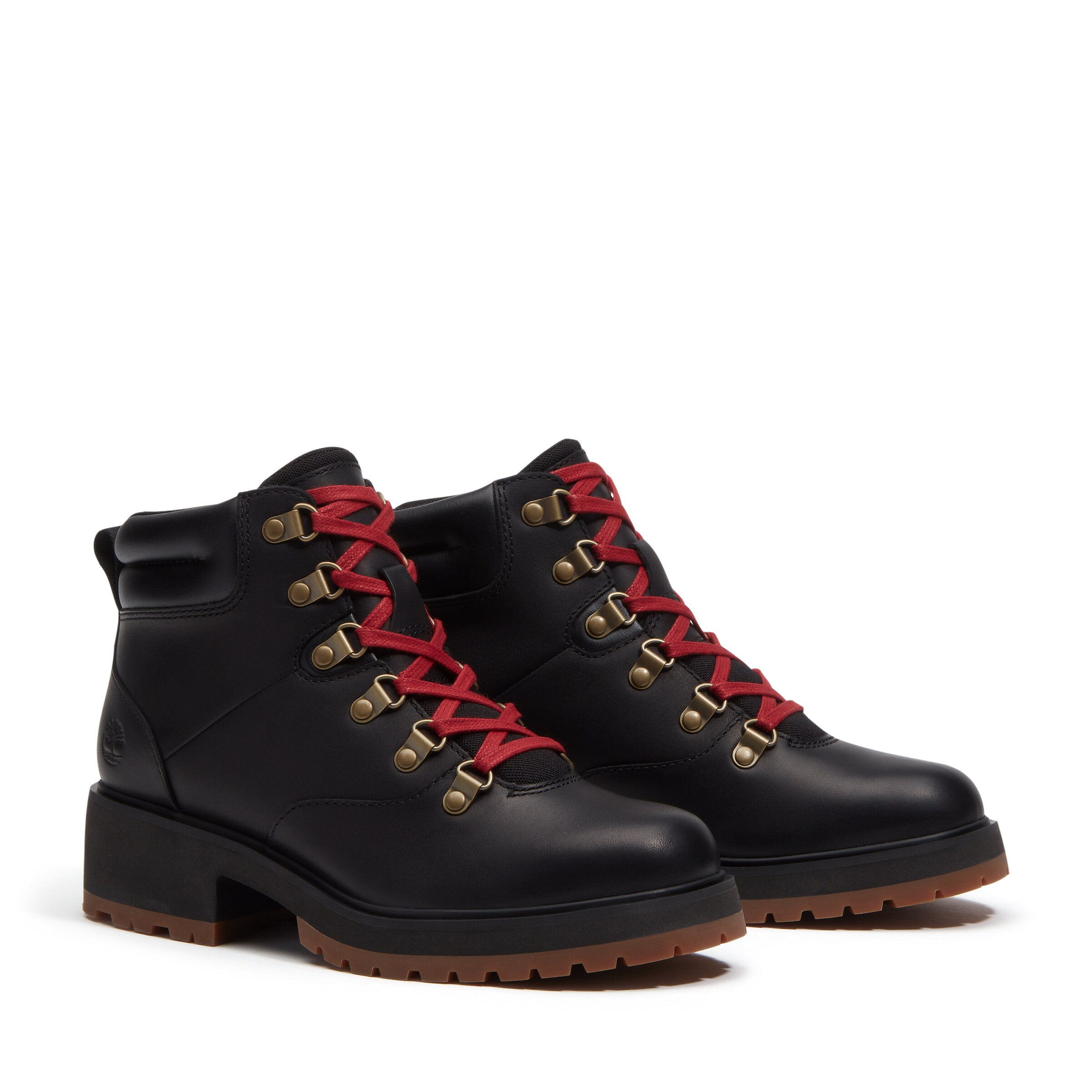 TIMBERLAND Schnürstiefelette in Schwarz