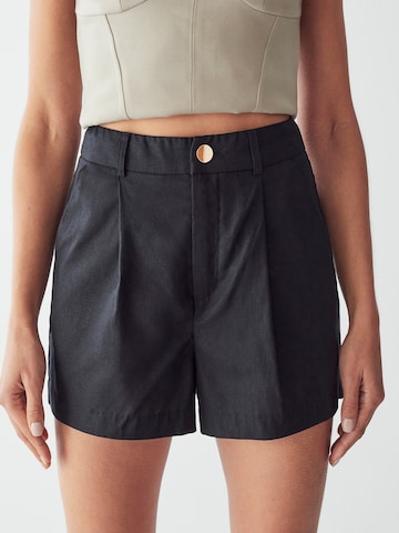 BWLDR Regular Broek 'LEVINE' in Zwart: voorkant
