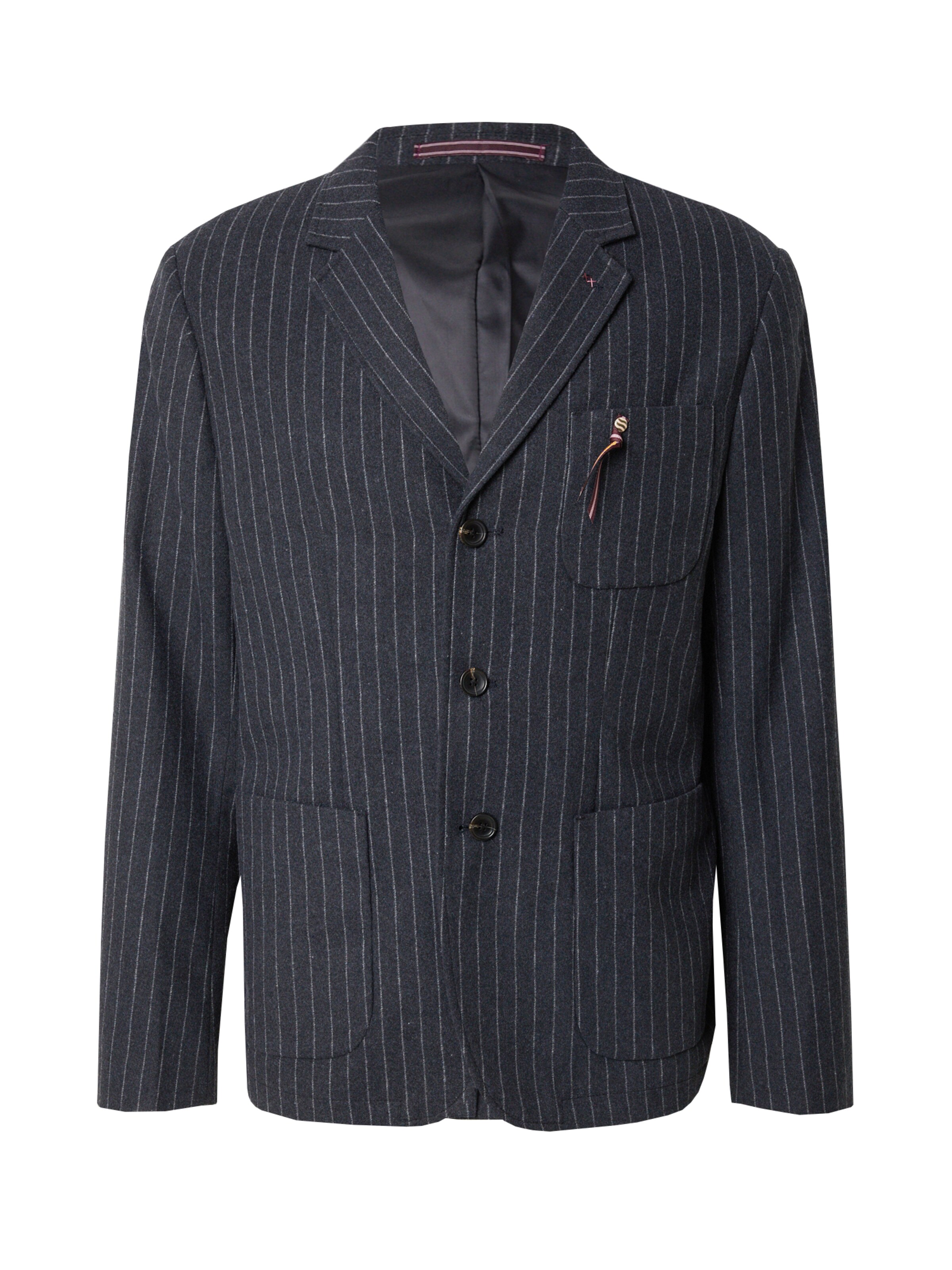 Fit confort Veste de costume SCOTCH & SODA en noir : devant