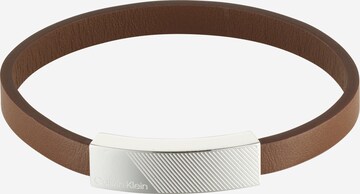 Bracelet Calvin Klein en marron : devant