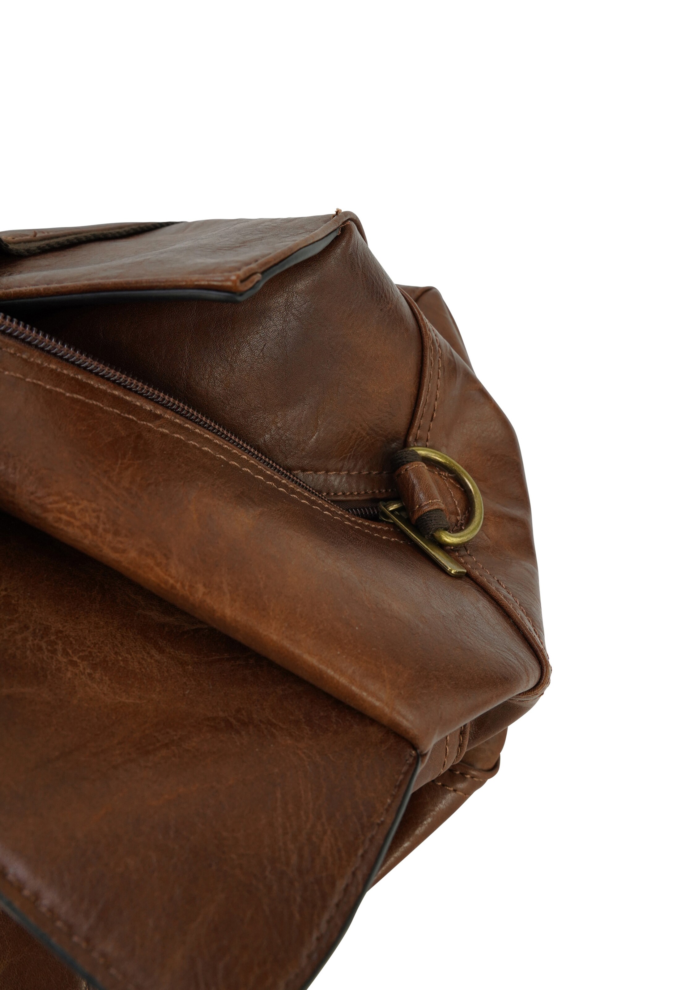 HARPA Shoulder Bag in Brown