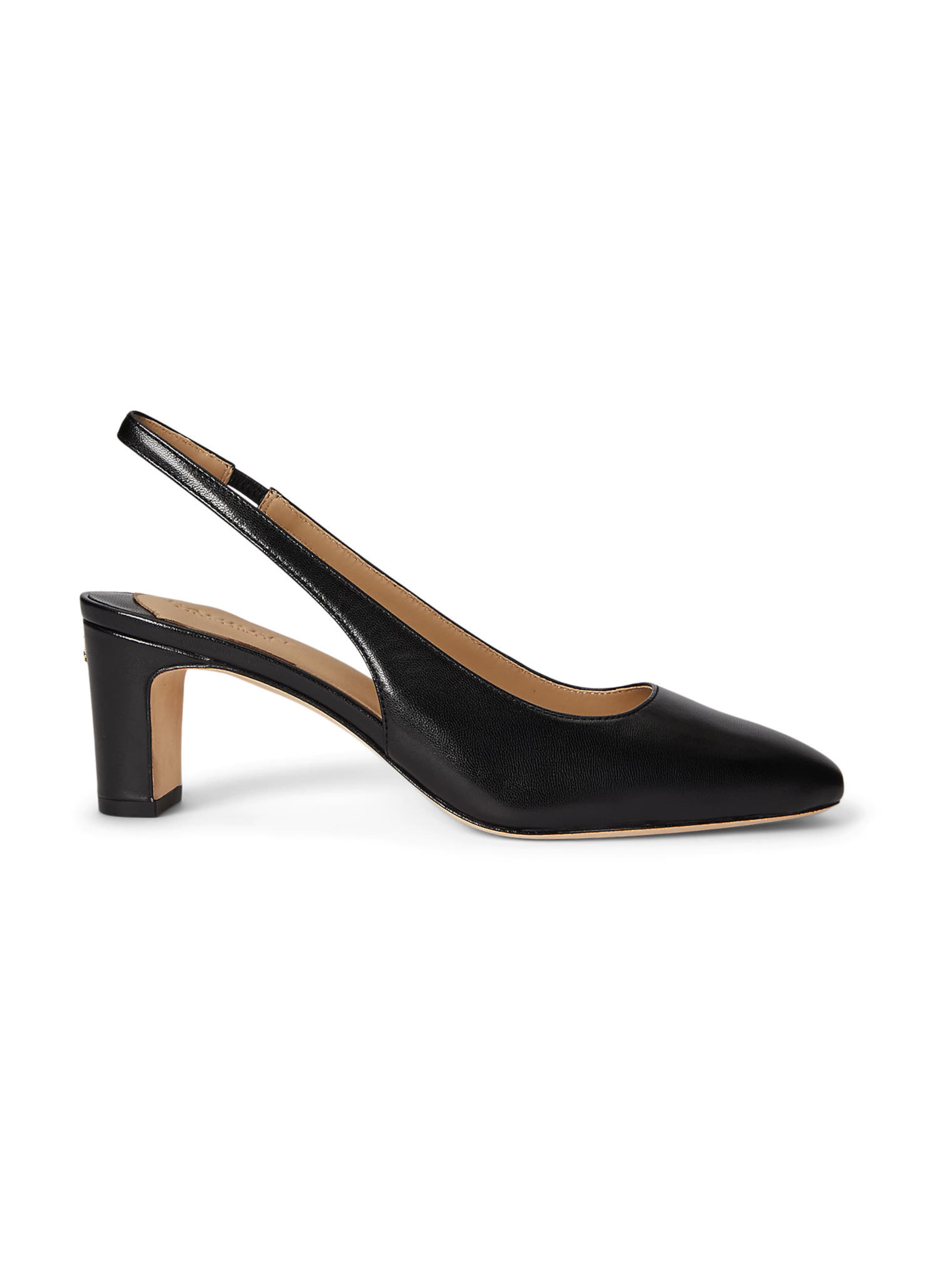 Pumps 'KLAIRE' de la Lauren Ralph Lauren pe negru: față