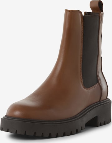 Marc O'Polo Chelsea Boots in Brown: front