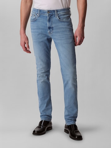 Coupe slim Jean Calvin Klein Jeans en bleu : devant