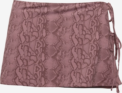 Pull&Bear Strandtuch in dunkelbraun / mauve, Produktansicht