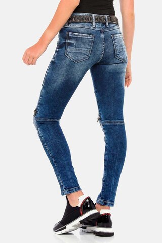 CIPO & BAXX Slimfit Jeans in Blauw