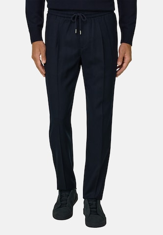 Boggi Milano Regular Chino in Blauw: voorkant