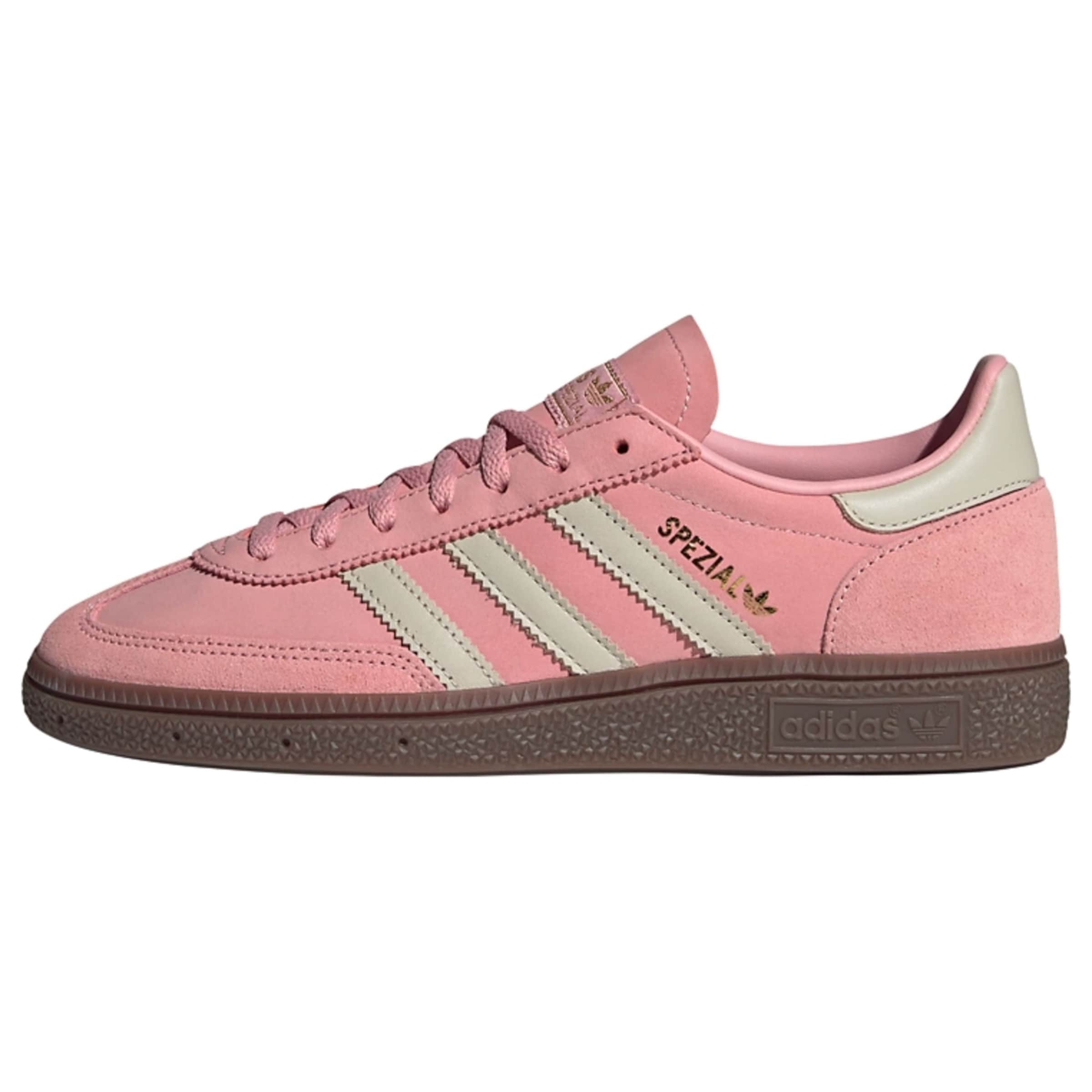 ADIDAS ORIGINALS - Sapatilhas baixas 'Handball Spezial' em rosa: frente