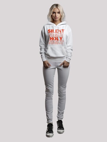 F4NT4STIC Sweatshirt 'Silent night holy night' in White