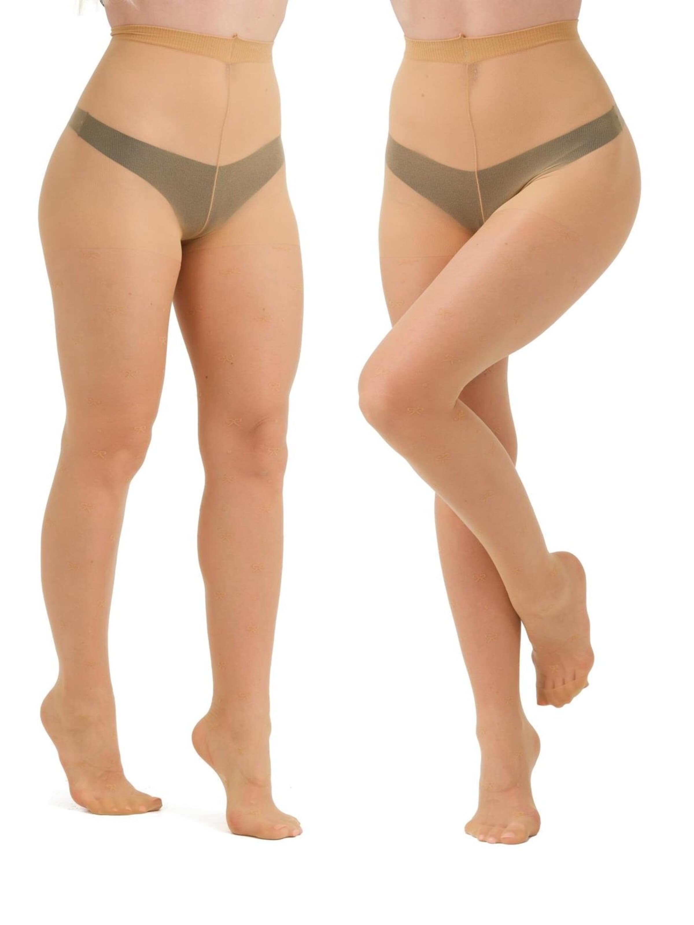 C&City Feinstrumpfhose in Beige: Vorderseite