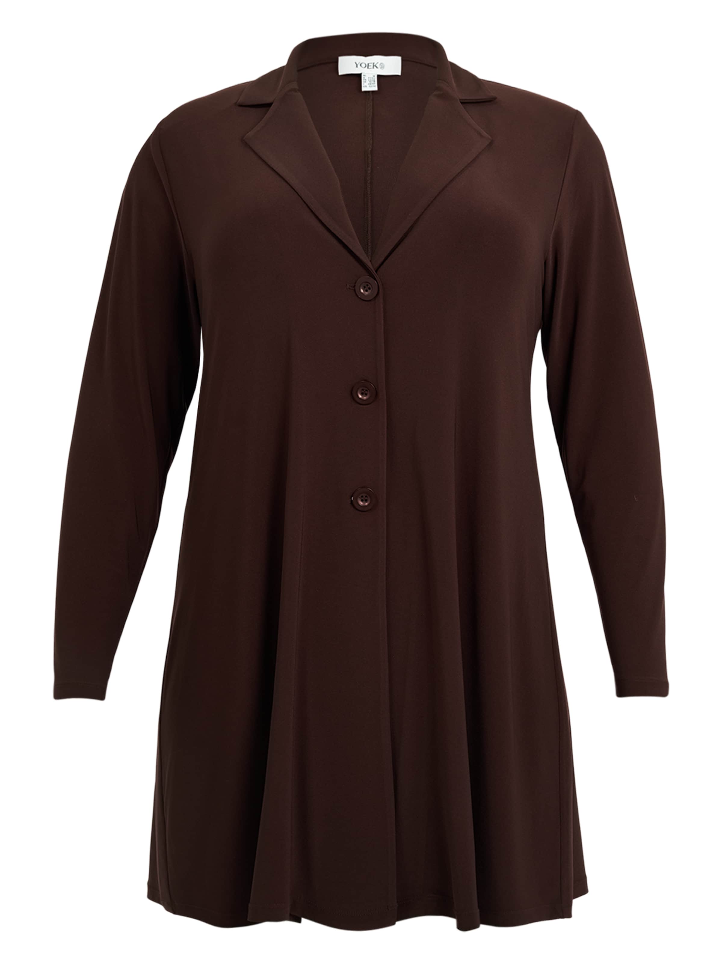 Blazer YOEK en marron : devant