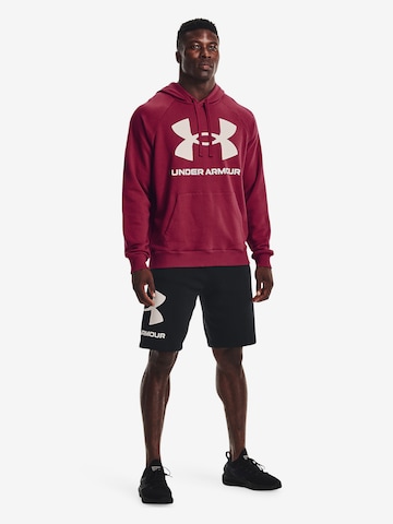 UNDER ARMOUR Sportsweatshirt 'Rival' in Rood