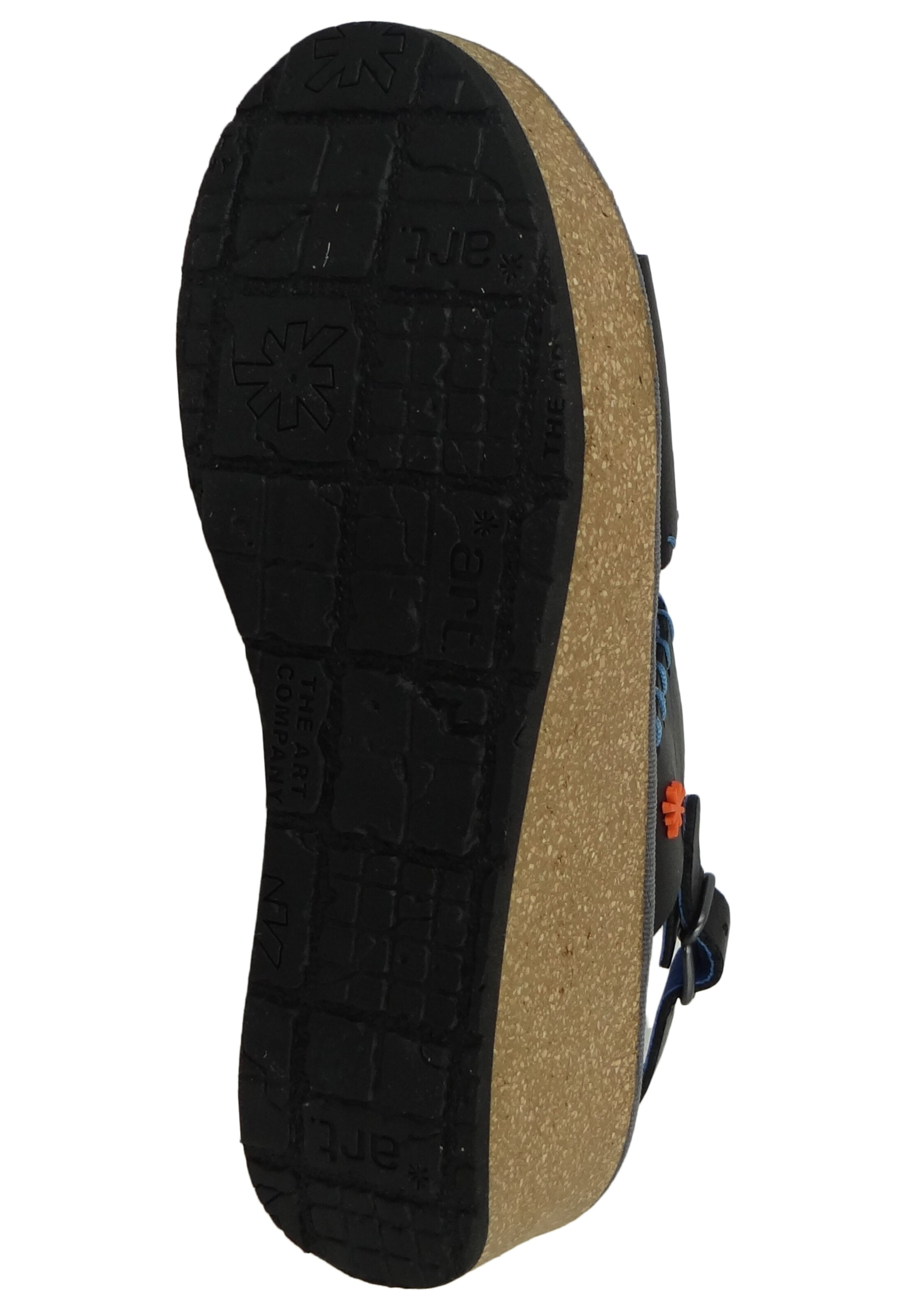 ART - Sandália 'Parma Grass' em preto