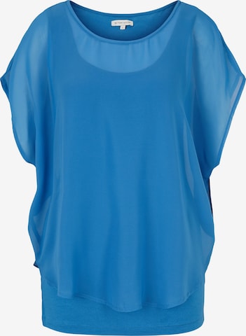 TOM TAILOR T-Shirt in Blau: predná strana