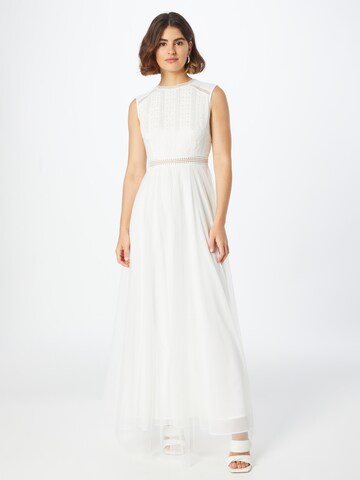 APART فستان سهرة بلون أبيض: الأمام