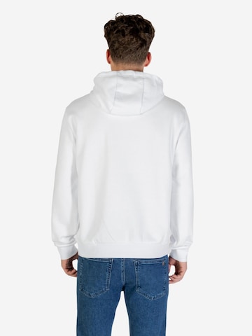 Felpa di EA7 Emporio Armani in bianco