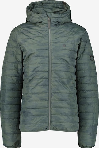 Alife and Kickin Between-Season Jacket 'Mr WhiteAK' in Green: front