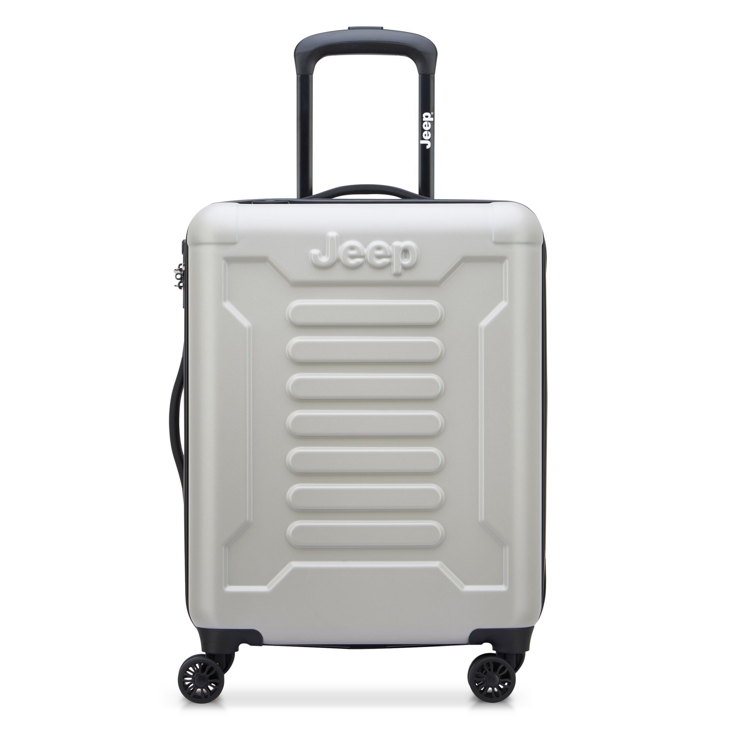 Jeep Trolley 'JH004C' in Zilver: voorkant