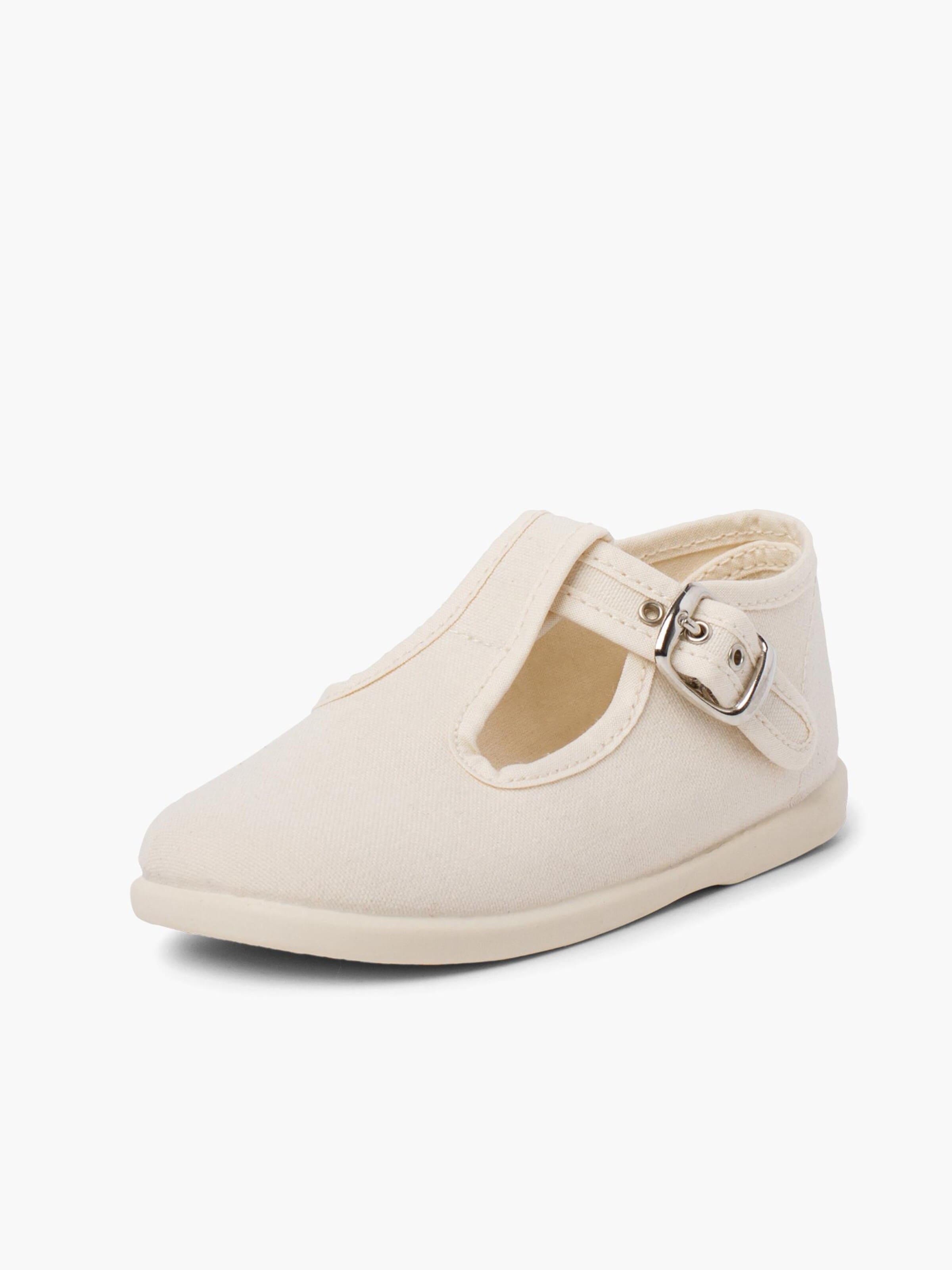 Pisamonas Buty dziecięce w kolorze beżowy: przód