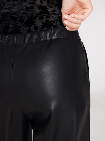 Tezenis Wide Leg Hose in Schwarz
