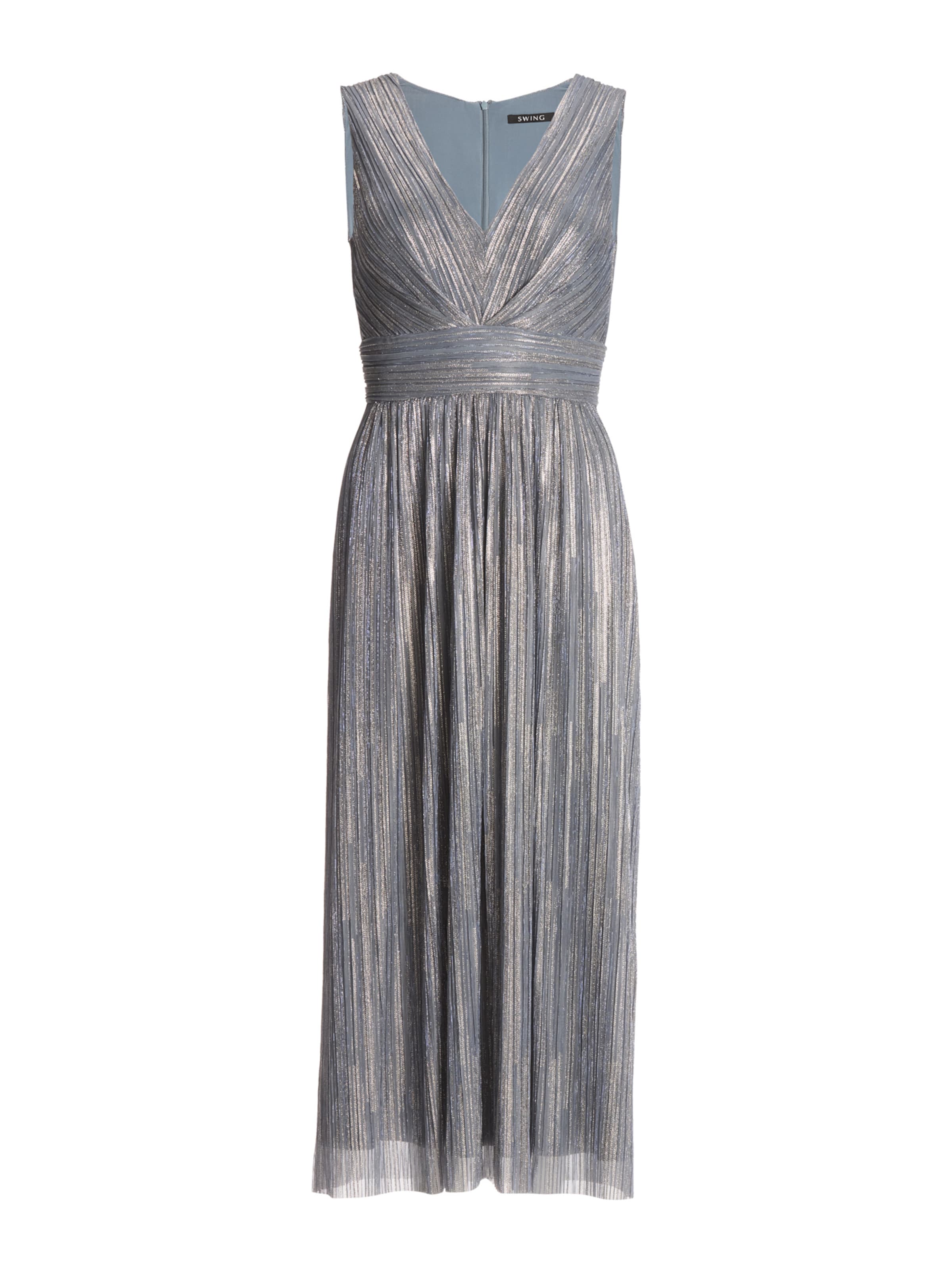 SWING Cocktailjurk in Blauw: voorkant