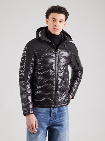 Blauer.USA Демисезонная куртка 'WOLFE' в Черный: спереди