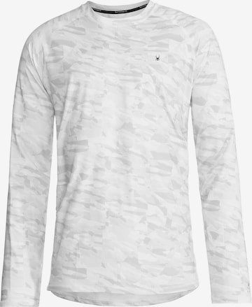 Spyder - Camiseta funcional en gris: frente