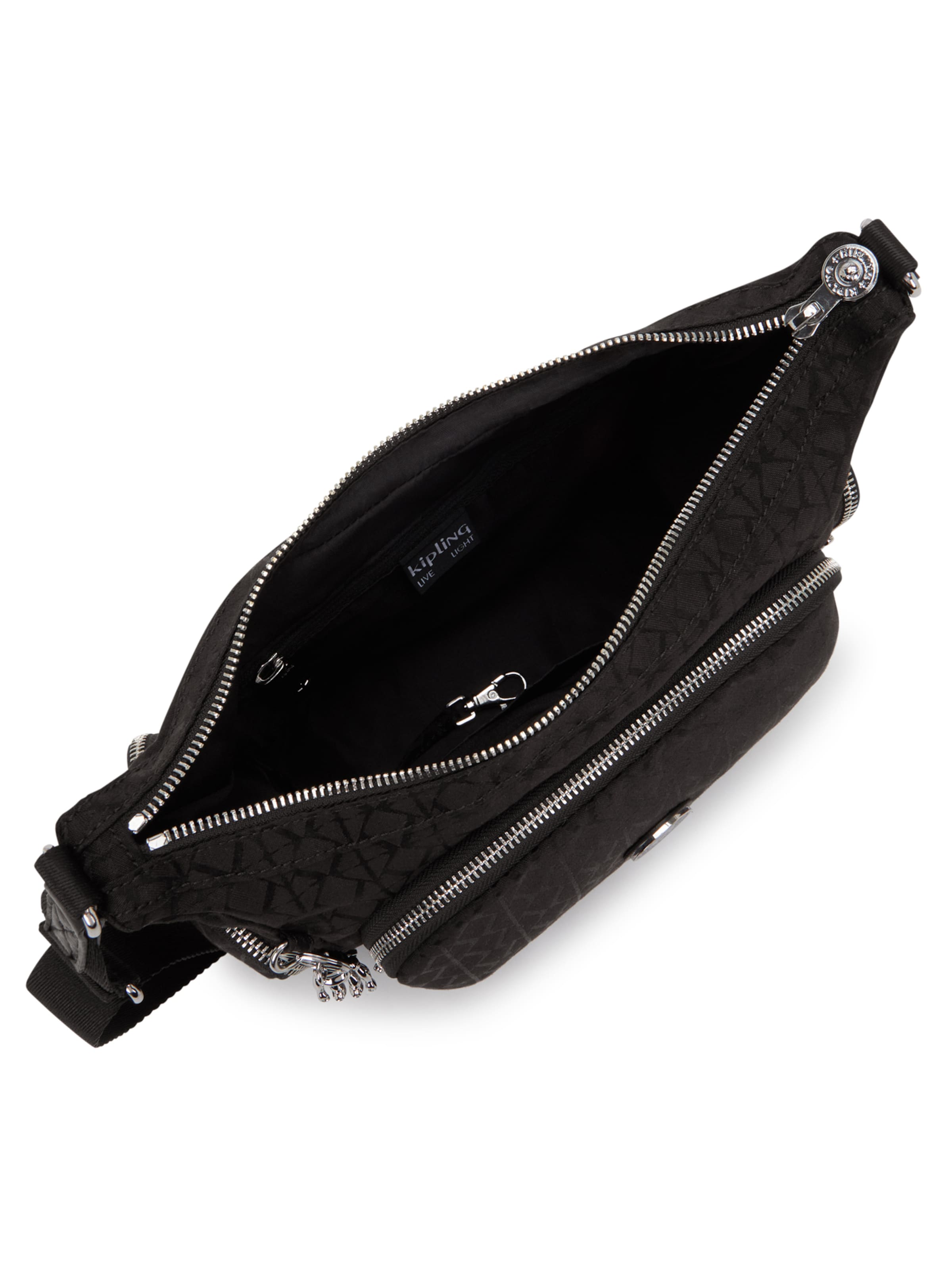 KIPLING - Bolso de hombro 'Gabb' en negro