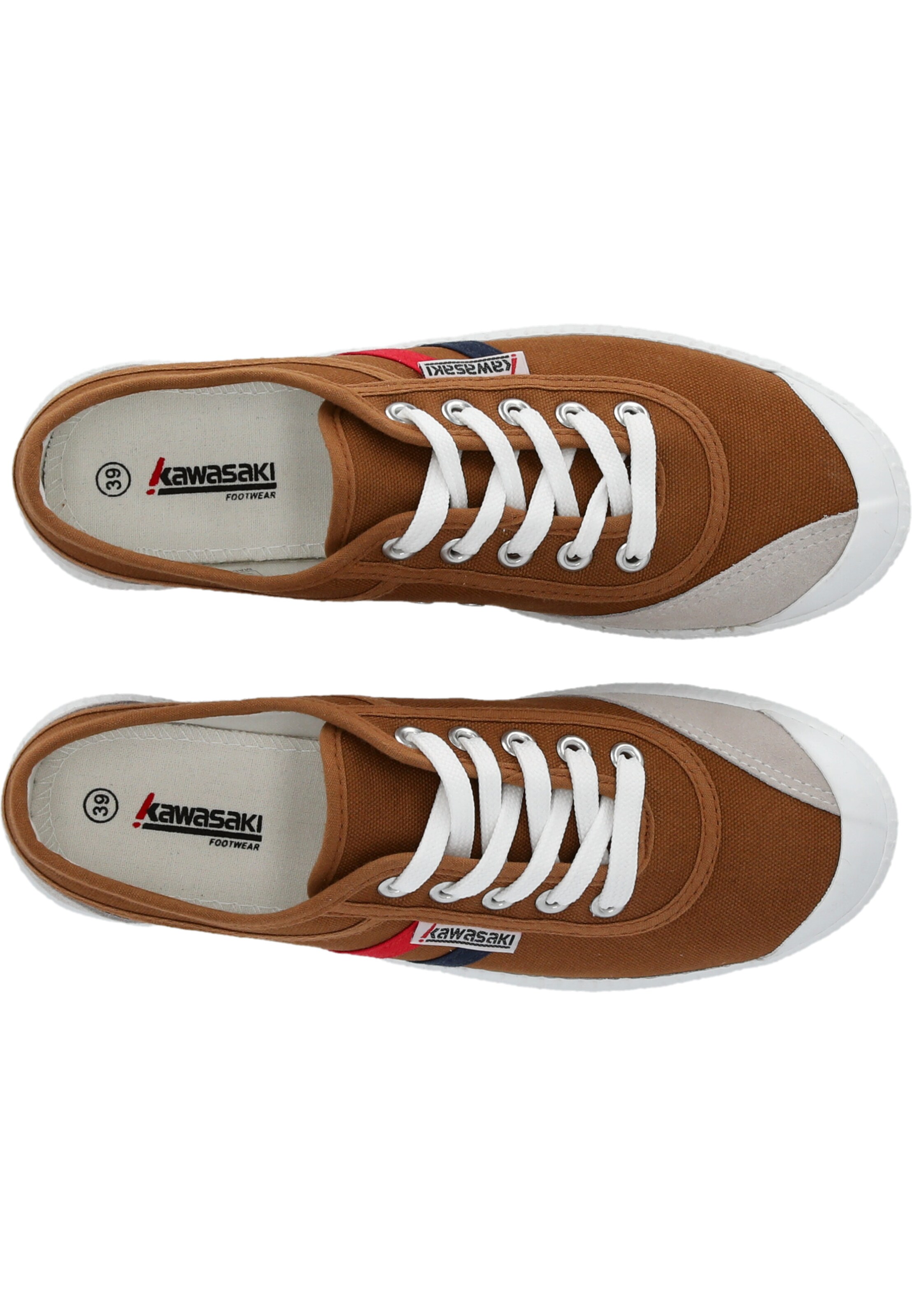 KAWASAKI Sneaker 'Retro' in Braun