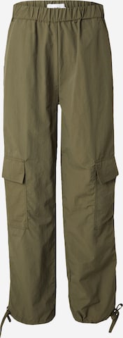 Movesregular Cargo hlače - zelena boja: prednji dio