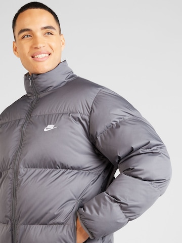 Nike Sportswear Winter jacket 'Club' in Grey