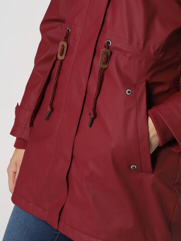 Marie Lund Parka in Rot