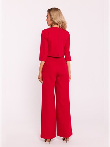 made of emotion - Jumpsuit en rojo
