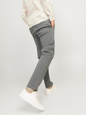 JACK & JONES - Tapered Pantalón chino 'Stace Harlow' en gris