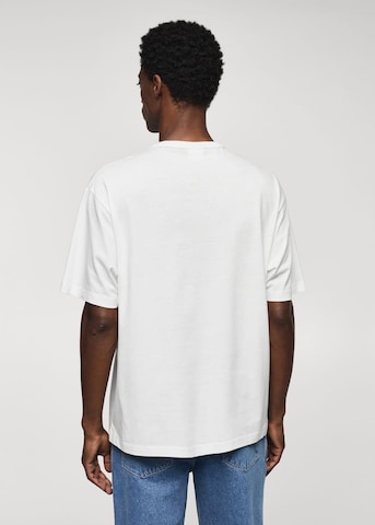 MANGO MAN T-Shirt in Weiß