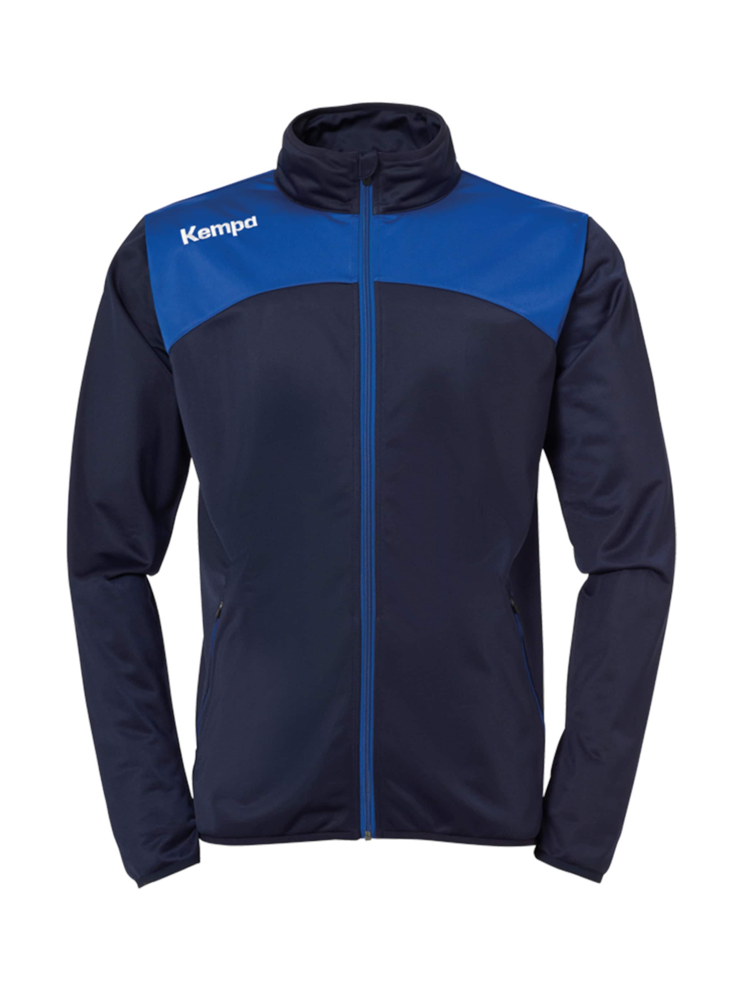KEMPA Sportjacke in Blau: Vorderseite