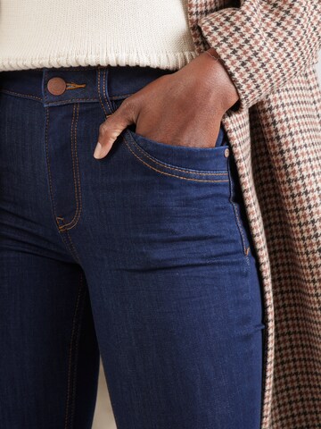 TOM TAILOR Skinny Farkut 'Kate' värissä sininen