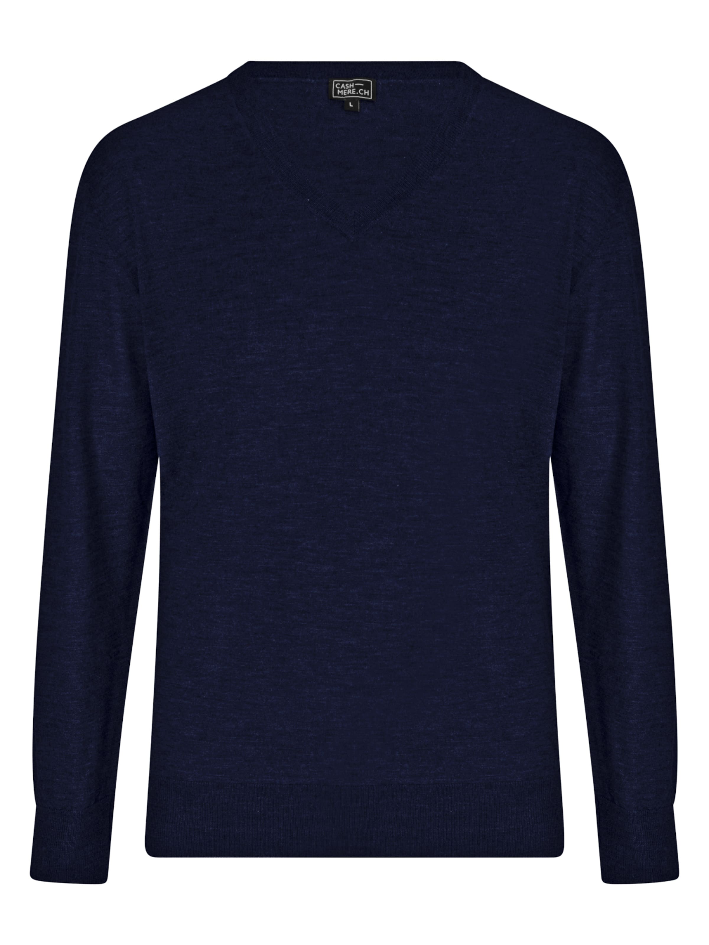 Pullover di CASH-MERE.CH in blu: frontale