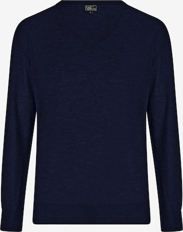 Pull-over CASH-MERE.CH en bleu : devant