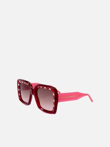 Occhiali da sole 'Carolina Herrera HER 0178/S Burgundy pink 53/23/145 Women Sunglasses' di Carolina Herrera in rosso