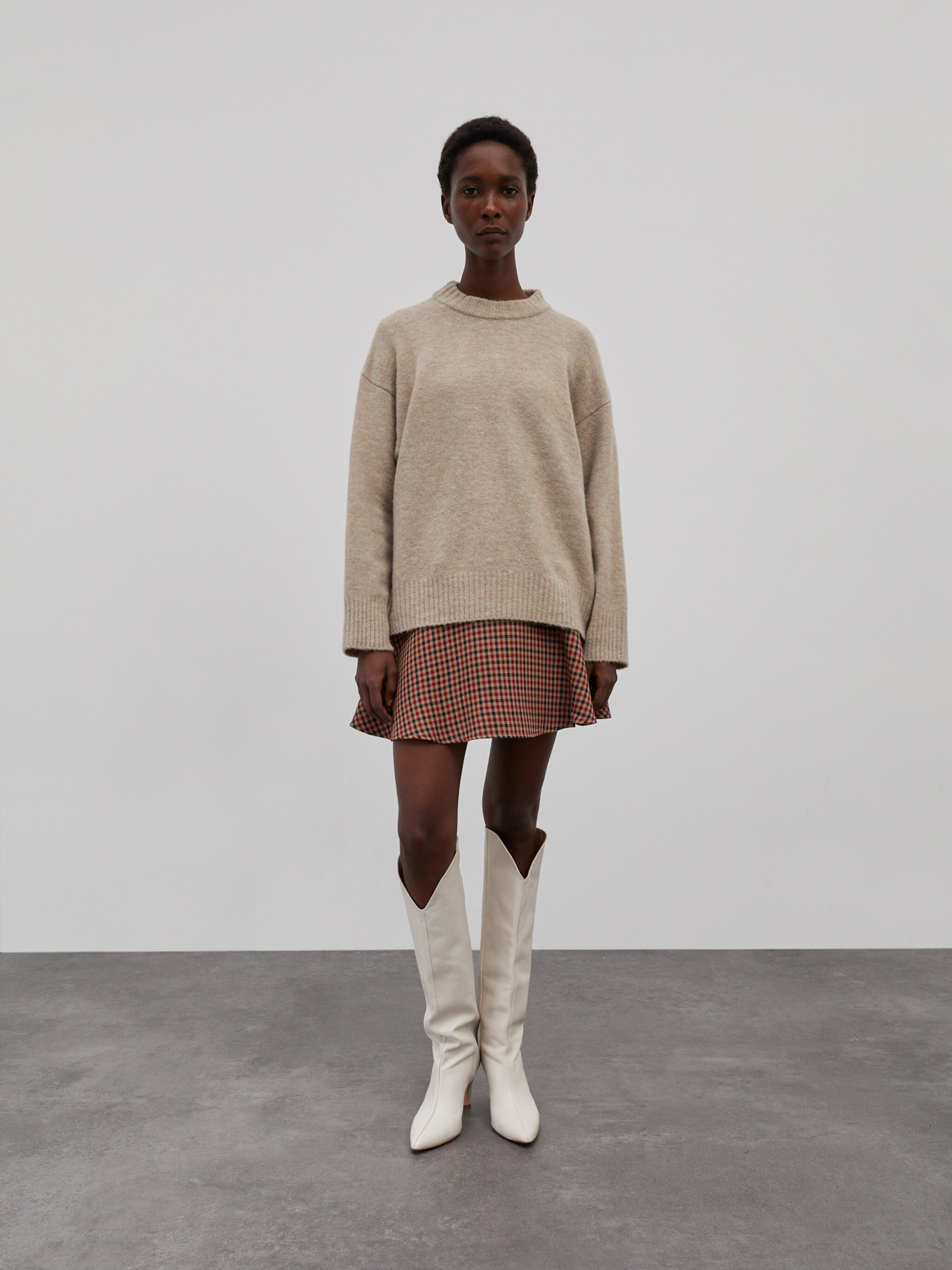 EDITED Producten Trui 'Elyse' Beige