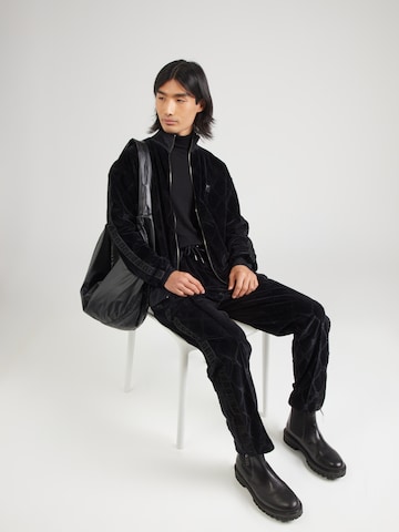 HUGO Sweatjacke 'Dranchiso' in Schwarz