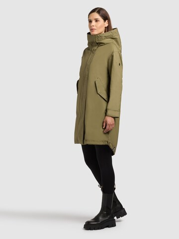 Manteau mi-saison 'NELE' khujo en vert