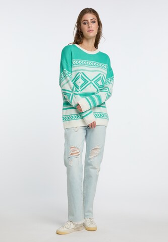 Pull-over IZIA en vert