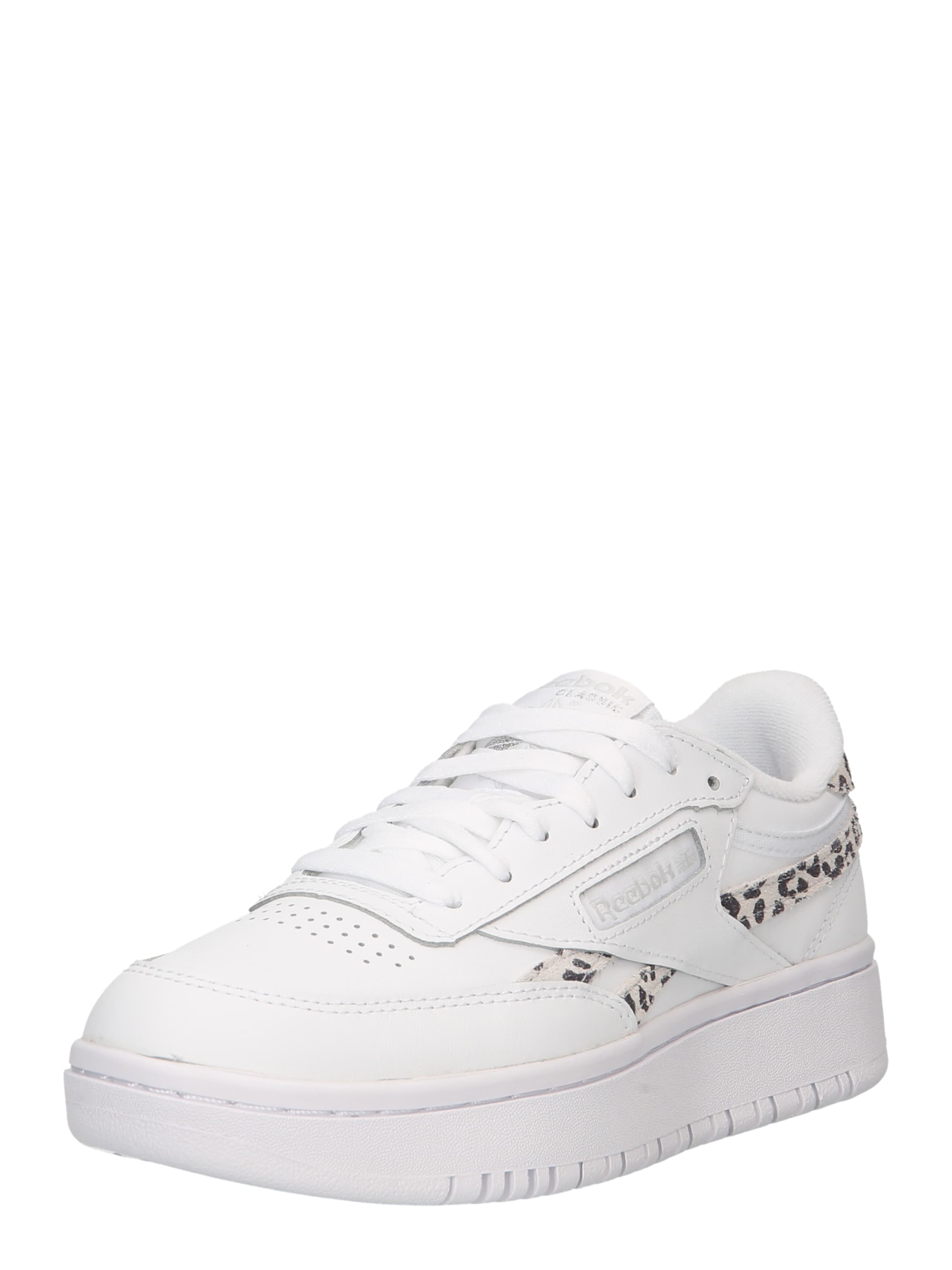 Fehér Reebok Classics Rövid szárú edzőcipők 'Club C Double Revenge