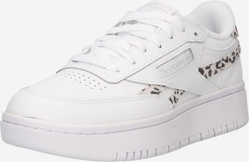 Reebok - Zapatillas deportivas bajas 'Club C Double Revenge' en blanco: frente