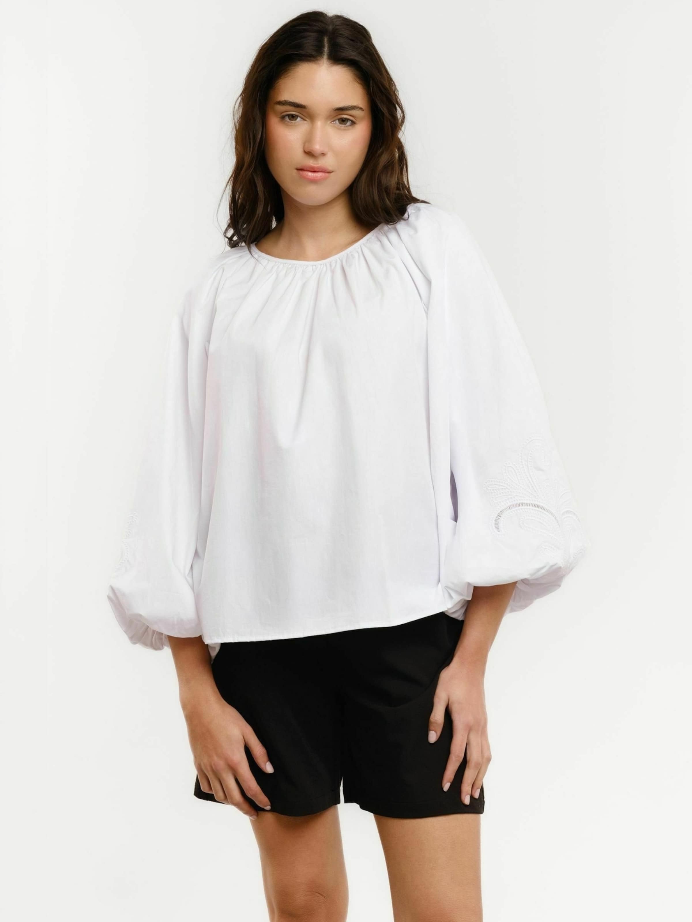 Liberte Essentiel - Top ' RIKKE ' em branco: frente