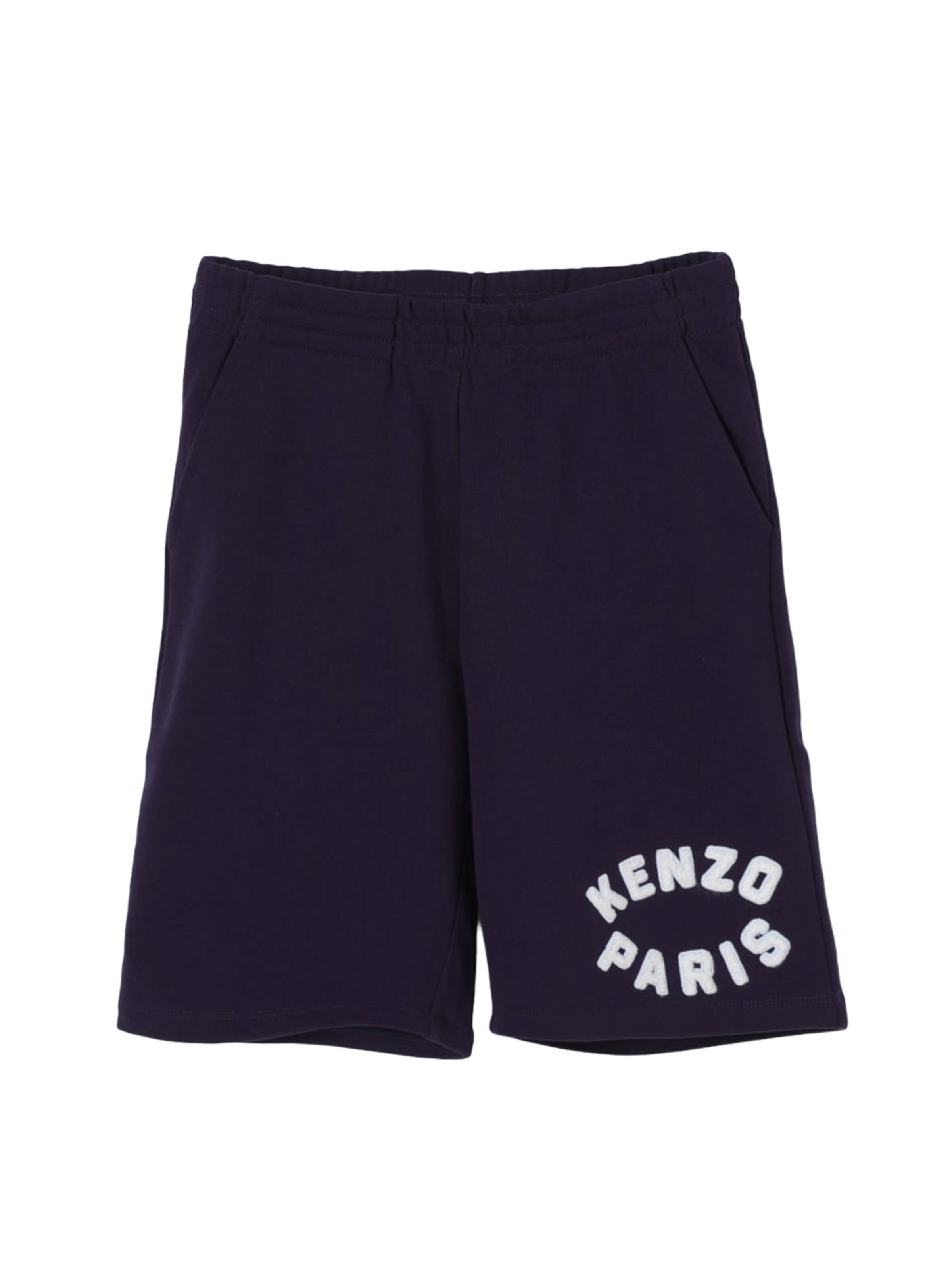 KENZO Regular Hose 'Bermuda felpa blu per bambino'‌‌‌‌‌‌ in Blau: Vorderseite