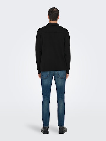 Only & Sons Демисезонная куртка 'ONSNEWKODYL' в Черный